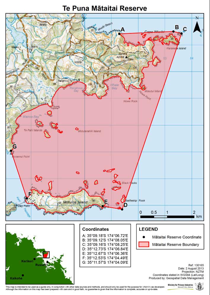 rahui boundaries